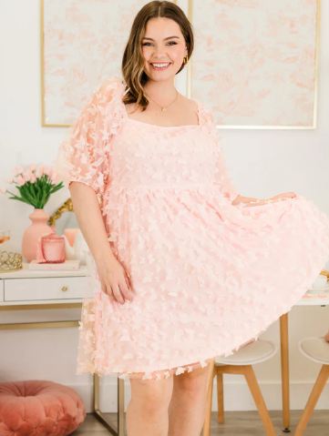 Be the Belle of the Ball in this Pink Stunner!