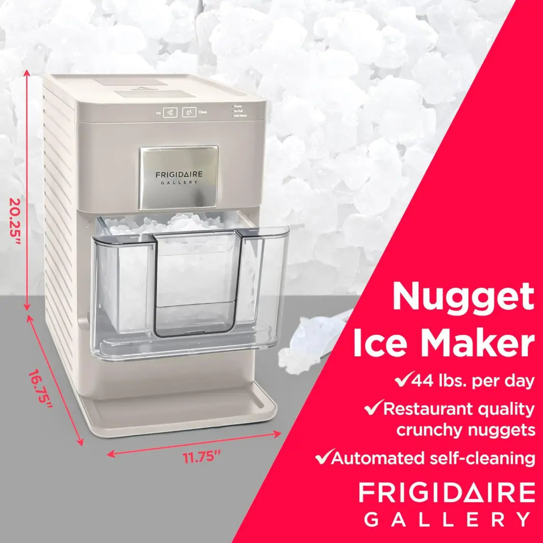 💥Last Day Buy 1 Get 1 Free🔥FRIGIDAIRE Nugget Ice Maker, 44lbs per Day