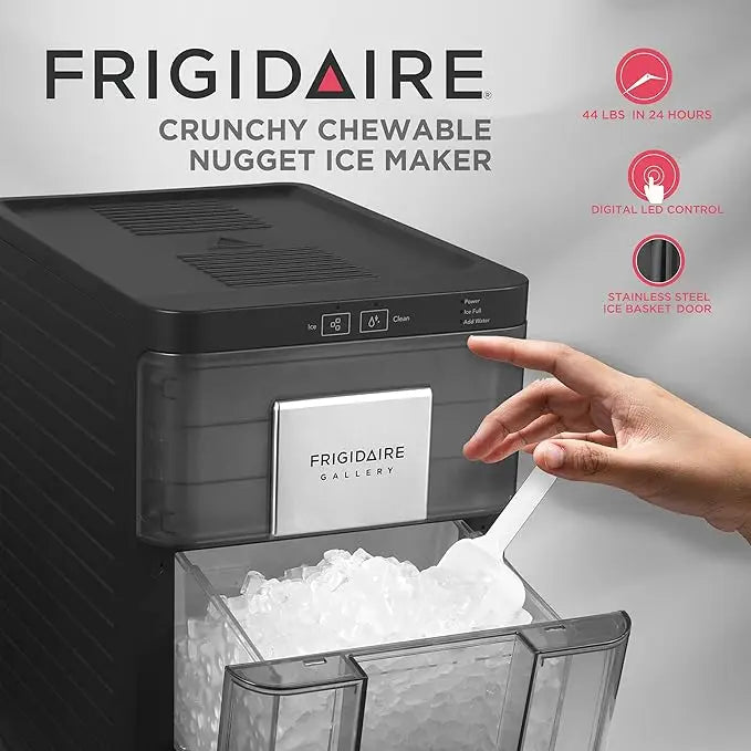 💥Last Day Buy 1 Get 1 Free🔥FRIGIDAIRE Nugget Ice Maker, 44lbs per Day