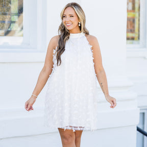 Chasing Butterflies Dress, Ivory