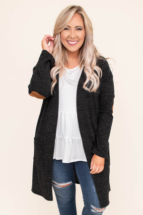 Cuddle Weather Cardigan, Black