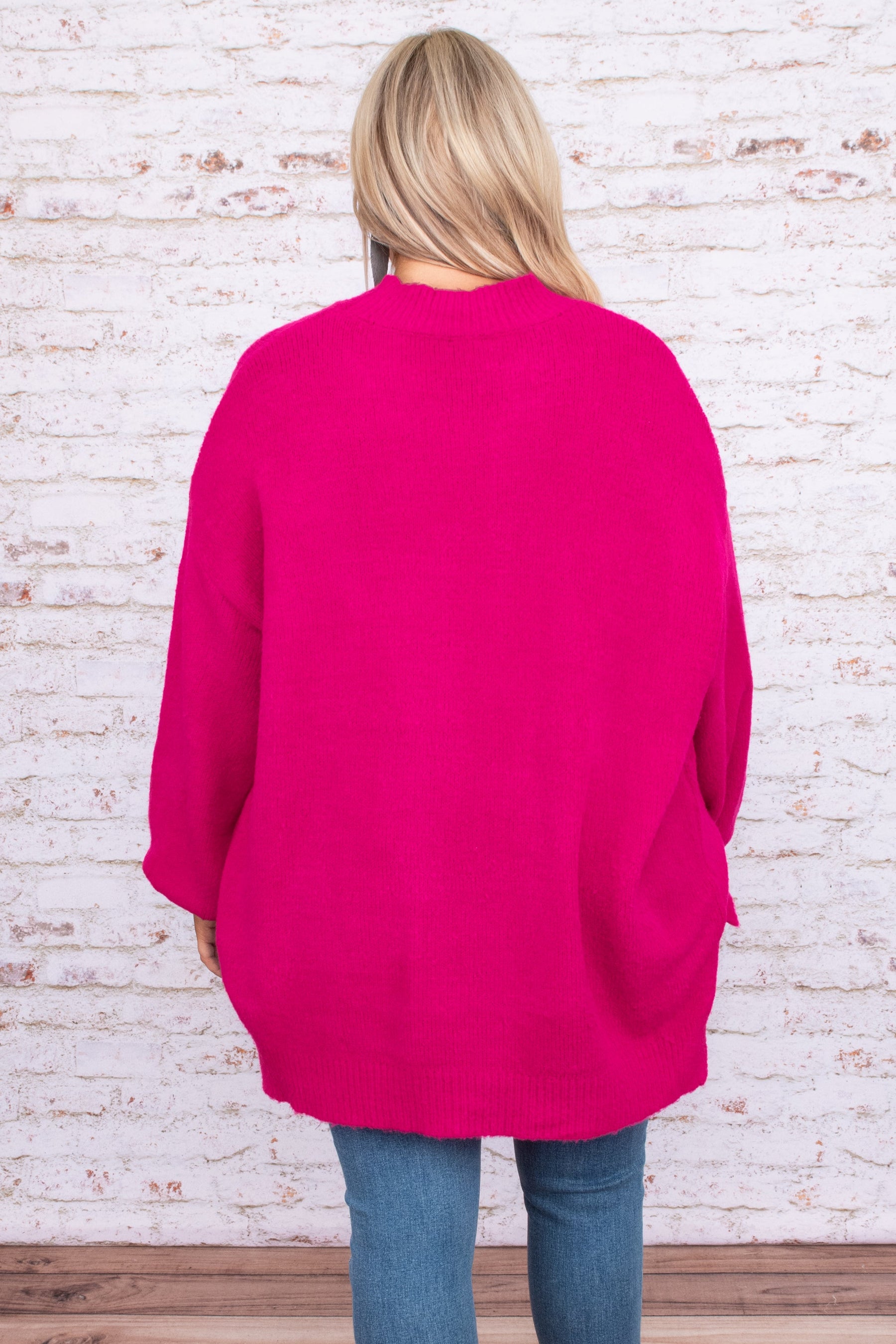 Yours In A Heartbeat Top, Hot Pink