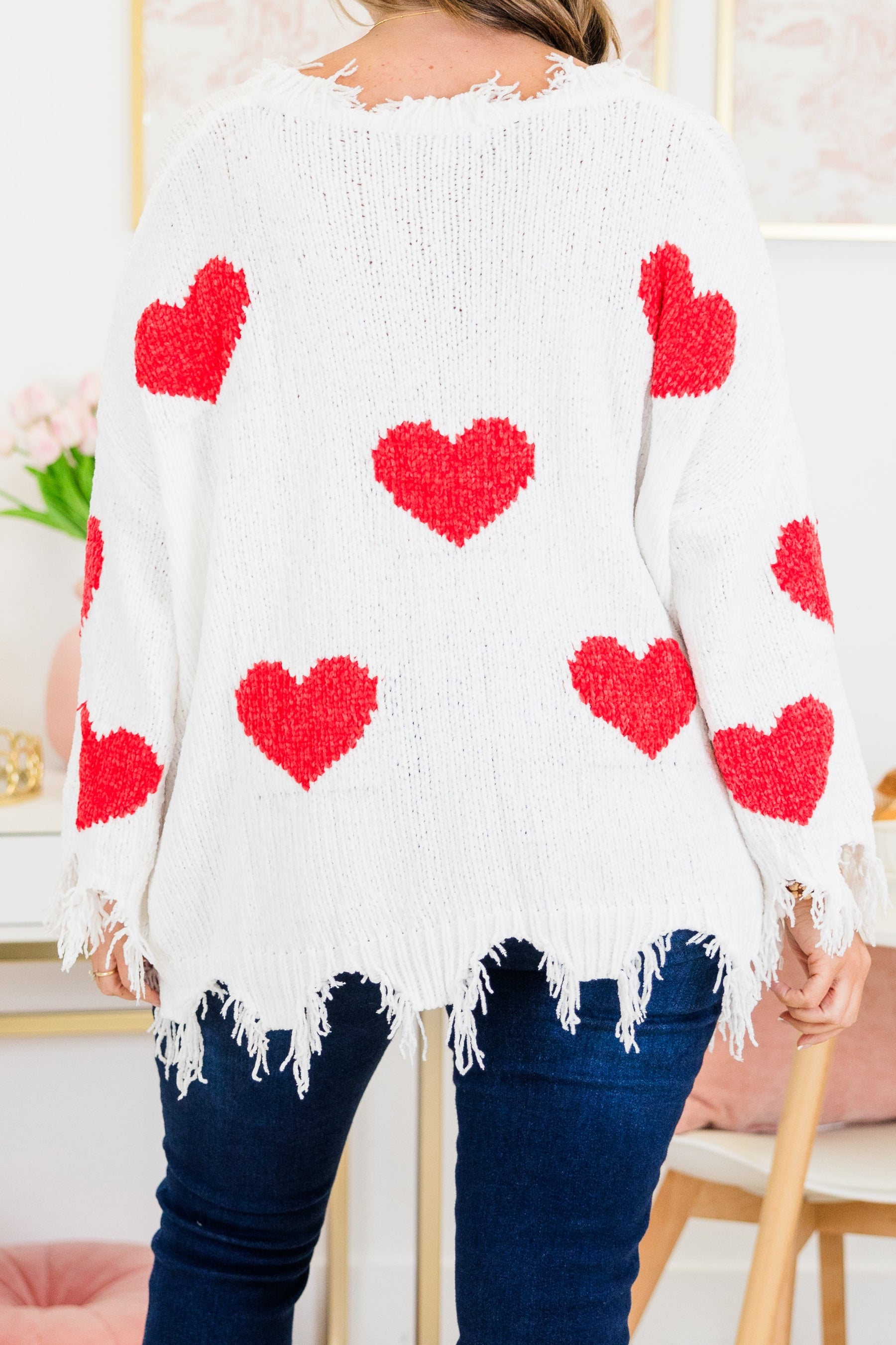 Give Love Sweater, Off White